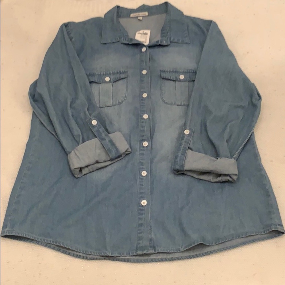 Long sleeve jean t-shirt